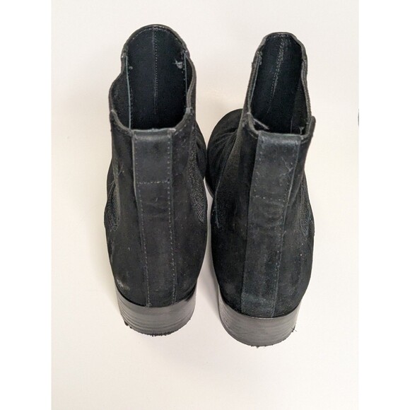 Tory Burch Milburn Convertible Chelsea Knee High Suede Leather Riding Boot Sz 7M - Picture 16 of 16